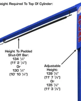 Atlas Platinum PVL10 ALI Certified 10,000 lb Overhead Lift