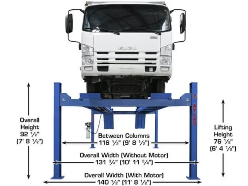 Atlas Platinum PVL14 ALI Certified 14,000 lb 4 Post Lift - Image 4