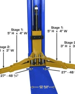 Atlas Platinum PVL9BP ALI Certified 9,000 lb Baseplate Lift