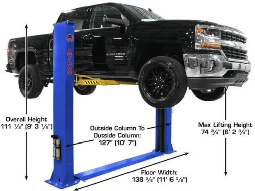 Atlas Platinum PVL9BP ALI Certified 9,000 lb Baseplate Lift - Image 7