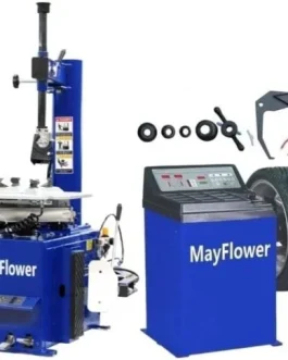 Mayflower 1.5 HP Tire Changer Wheel Changers Machine Combo Balancer Rim