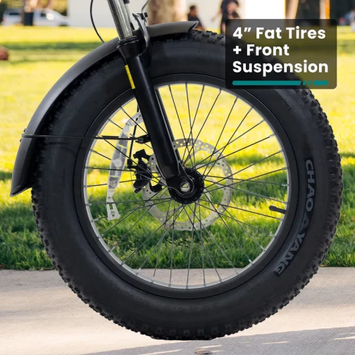 Z4 Pro Folding Fat Tire Electric Bike - Image 2