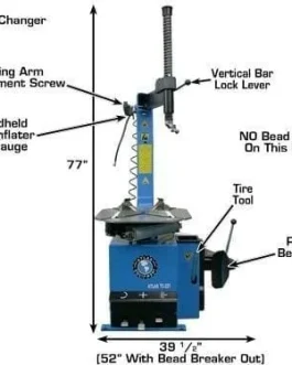 Atlas TC221 Rim-Clamp Tire Changer