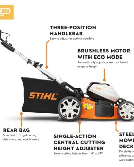 Stihl RMA 460 19in Cordless Walk Behind Lawn Mower (Bare Tool)