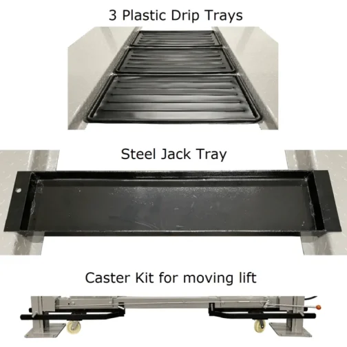 TRIUMPH NSS-8 8000Lbs 4 Post Storage Service Car Auto Lift Truck Hoist - Image 4