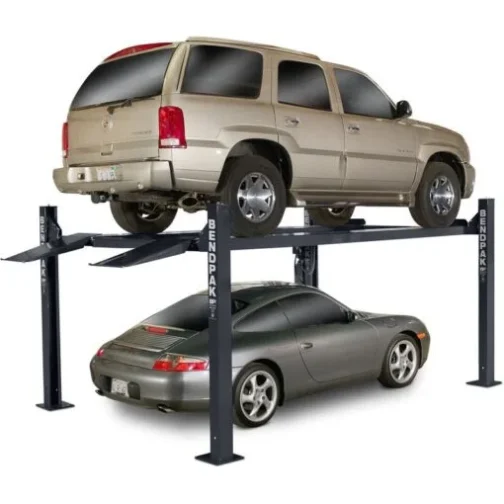 BendPak HD-9XL Ex-Wide & Long 4 Post Car Lift 9000 lb – New Gray - Image 2