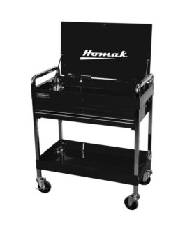 Homak Pro Series 32″ One Drawer Flip Top Service Cart