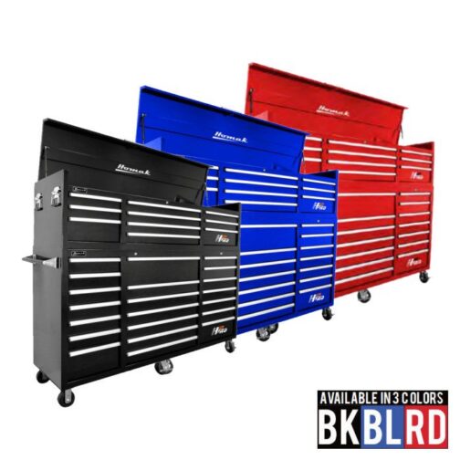 Homak H2PRO 72" Top Chest and Rolling Cabinet Combo