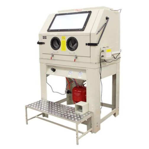 Atlas P990 Pressurized Large Sandblast Cabinet with Vacuum