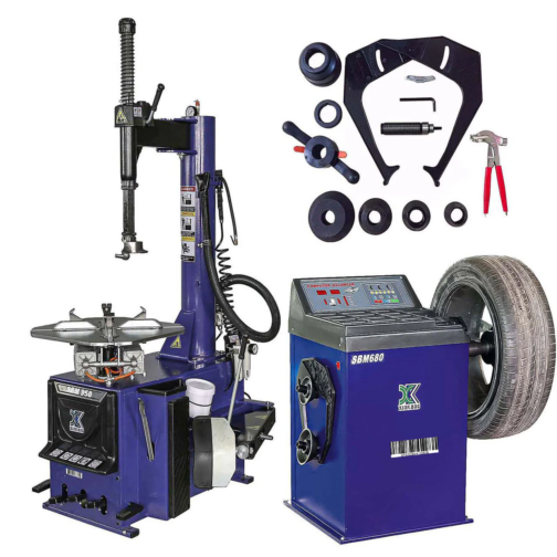 A+1.5 HP Tire Changer & Wheel Balancer Machine Combo 950 680