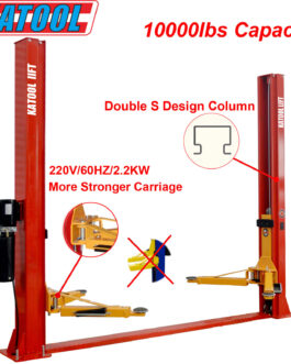 KT-H100 Two Post Vehicle Lift 10,000lbs