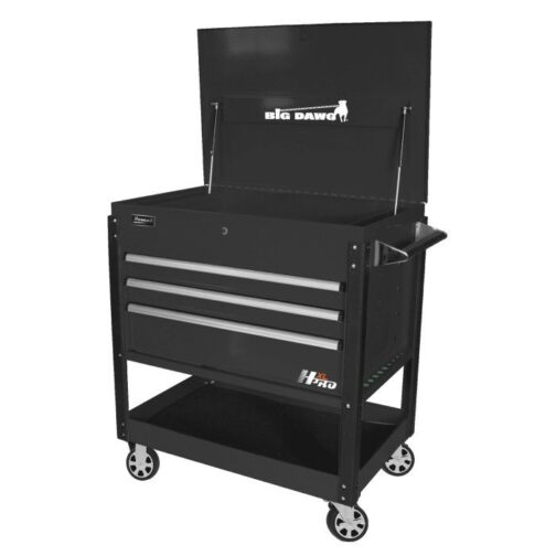 Homak Big Dawg PRO 43" 3 Drawer Service Cart - Image 2