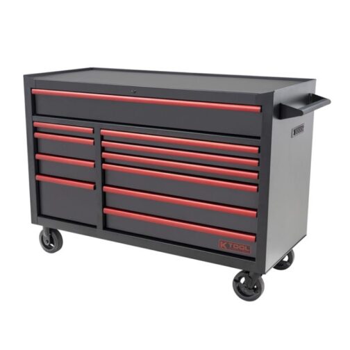 K Tool 55" Premium 11-Drawer Rolling Cabinet - Image 2