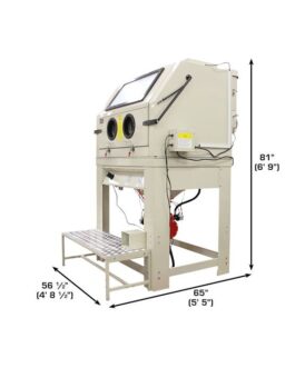 Atlas P990 Pressurized Large Sandblast Cabinet with Vacuum