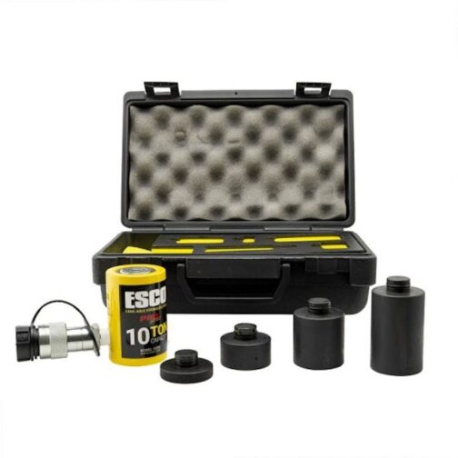 ESCO 10-Ton Hydraulic Stak-Able Ram Kit with 1 Quart Pump - Image 2