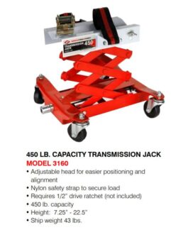 AFF Transmission Jack 450 lbs. Capacity