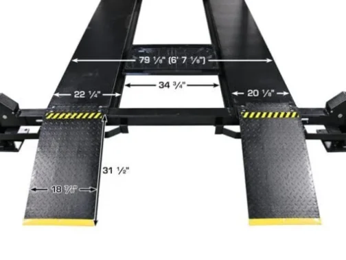 Atlas Apex 9 ALI Certified 9,000 lb 4-Post Lift - Image 4