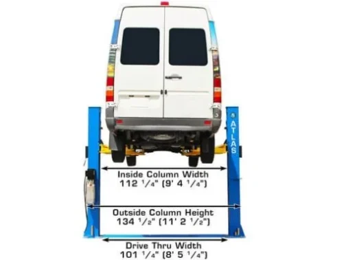 BP10000X 10,000 lb Capacity Commercial Grade Baseplate Lift - Image 3