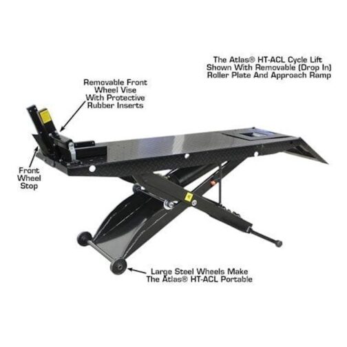 Atlas ACL Motorcycle Lift with Roller Plate - Image 5