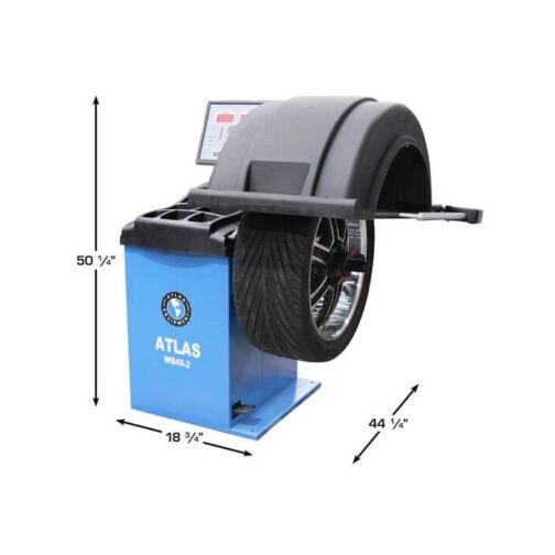 Atlas WB49-2 PRO Premium 3D Computer Wheel Balancer - Image 4