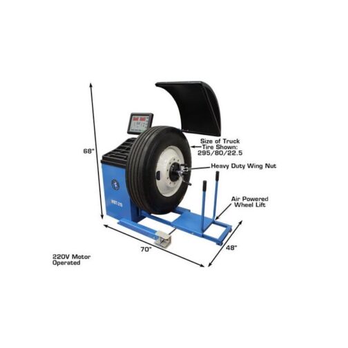 Atlas WBT210 Computer Truck Wheel Balancer - Image 3