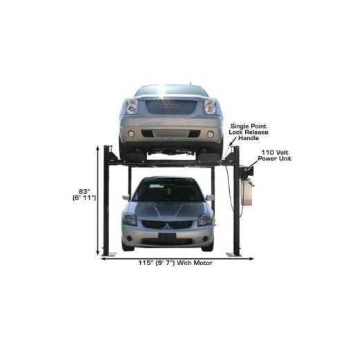 Atlas Garage Pro Portable Four Post Lift - Image 4