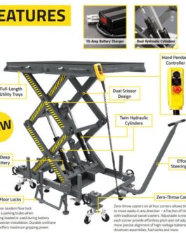 BendPak EV Battery Pack and Powertrain Lift Table