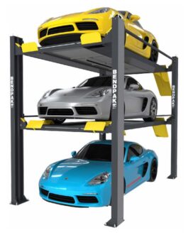 BendPak HD-973PX Tri-Level Parking Lift Extended