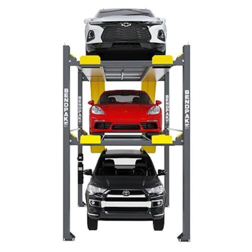 BendPak HD-973PX Tri-Level Parking Lift Extended - Image 5