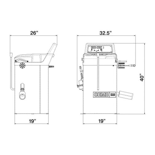 CEMB K22 Motorcycle Wheel Balancer - Image 3