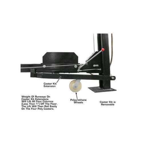 Atlas Garage Pro Four Post Lift + RJ35 Sliding Jacks Combo - Image 5