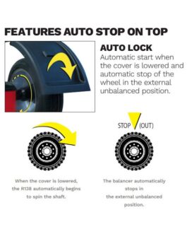 Rotary R138 Shop 2D Wheel Balancer