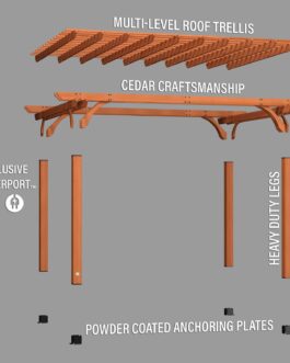 16×12 Beaumont Pergola