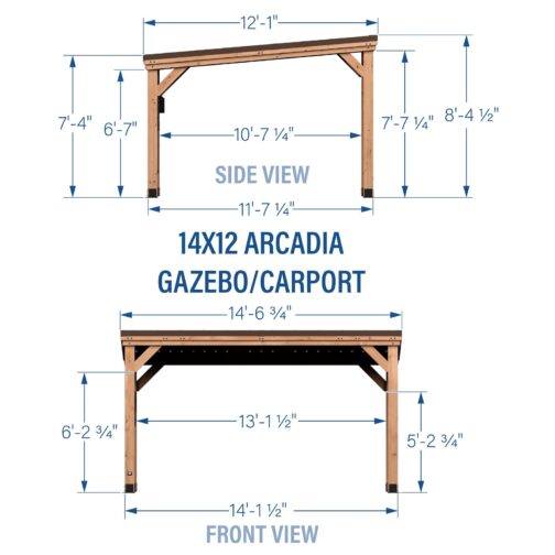 14x12 Arcadia Gazebo - Image 3