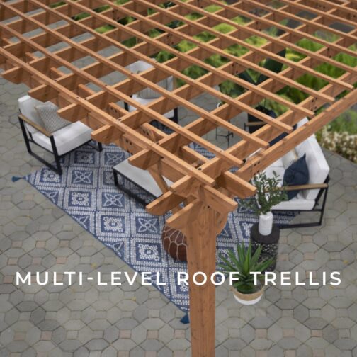 14x12 Beaumont Pergola - Image 8