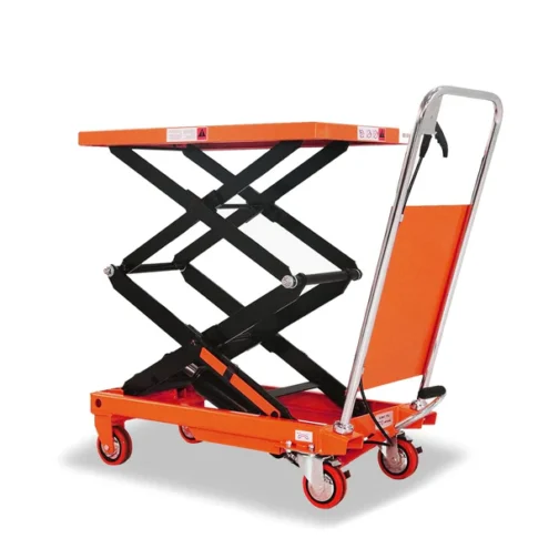 Double Scissors Lift Table Cart Platform 770 lbs Cap. 51" Lifting