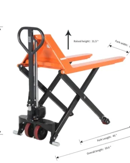 Lifting Pallet Jack Truck Lifter 2200lbs. 31.5″ Lifting Height 45*21