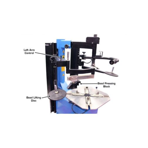 Atlas TC289DAA Dual Assist Arm Wheel Clamp Tire Changer - Image 2