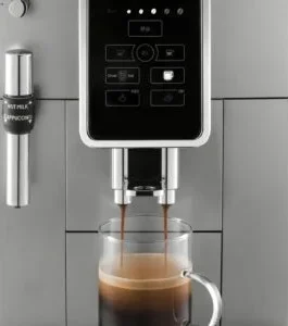 De’Longhi – Dinamica TrueBrew Over Ice Fully Automatic Coffee and Espresso Machine-