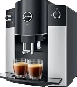 Jura D6 Automatic Coffeemaker and Espresso Machine Platinum