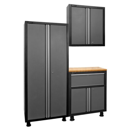 Homak 3 Piece Garage Series Cabinetry Set