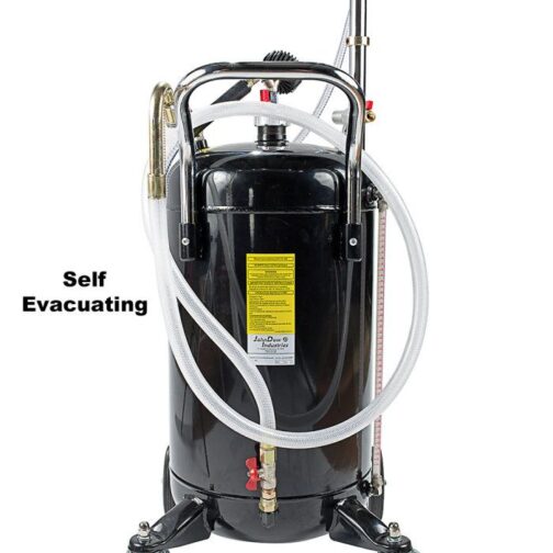 JohnDow JDI-20COMBO-B 20-Gal Combo Fluid Evacuator & Oil Drain with Bowl - Image 3