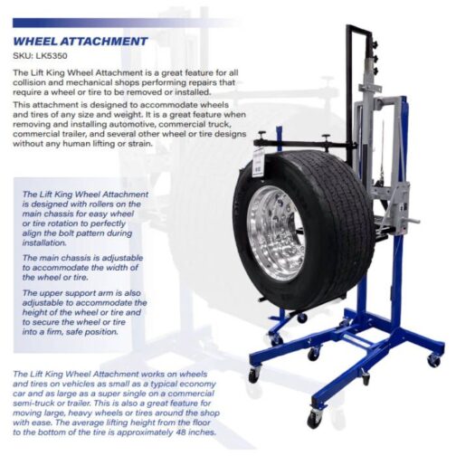 Lift King LK5350 Wheel Attachment - Image 3