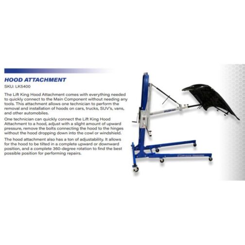 Lift King LK5400 Hood Attachment - Image 2