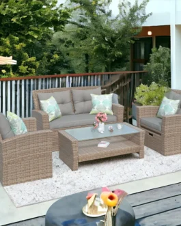 Sofa  Seating Group with Cushions for 6 perons