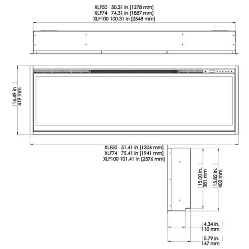 Dimplex IgniteXL 50 Inch Linear Electric Fireplace - Image 3