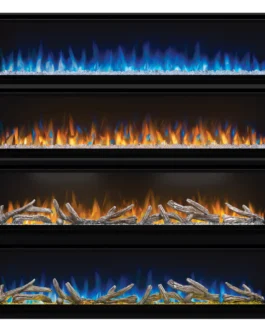 Napoleon AlluraVision 60 Inch Deep Wall Mounted Electric Fireplace