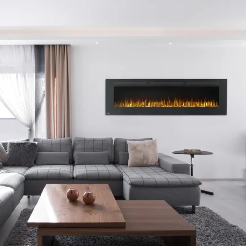 Napoleon Allure 72 inch Wall Mounted Electric Fireplace - Image 4