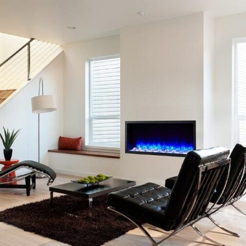 SimpliFire Scion 43 Inch Wall Mounted Electric Fireplace - Image 6