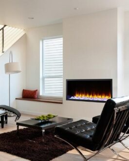SimpliFire Scion 43 Inch Wall Mounted Electric Fireplace